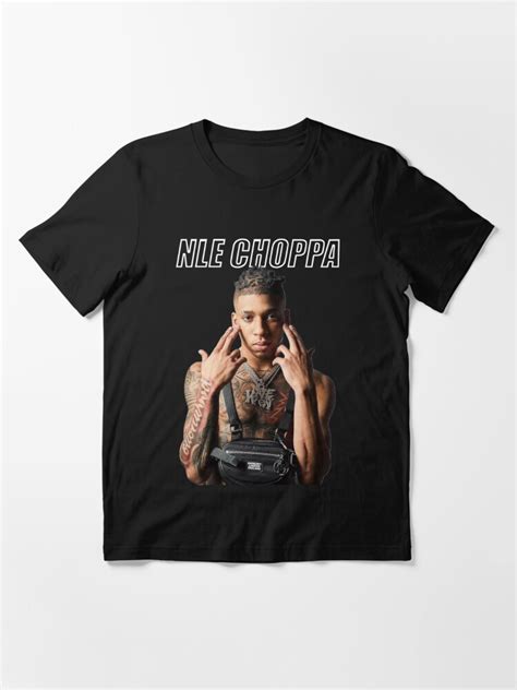 Nle Choppa T Shirt For Sale By Wooback10 Redbubble Nle Choppa T