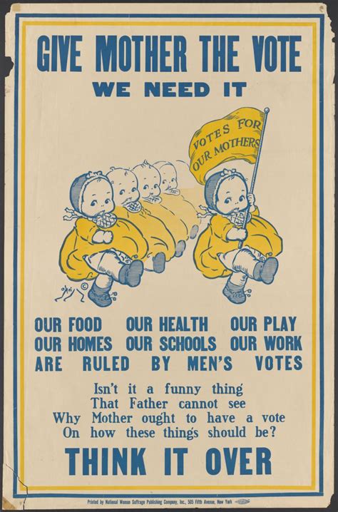 Suffrage Posters The Long 19th Amendment