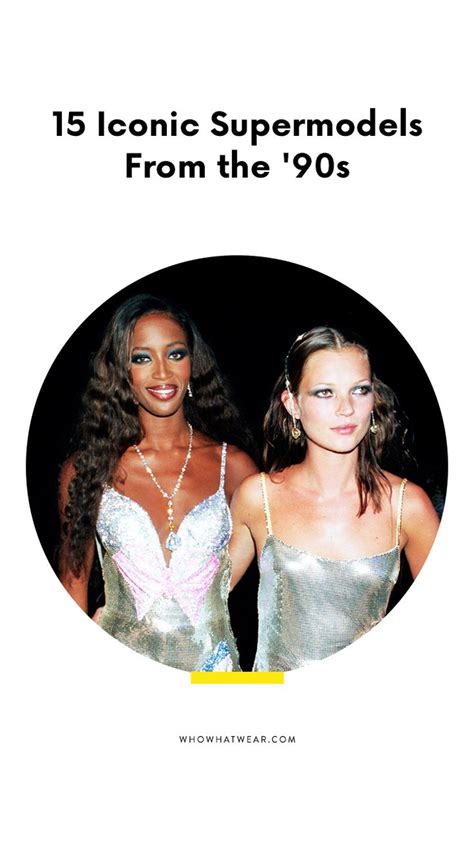 10 Supermodels Who Ruled The 90s Supermodels 90s Fashion Trending