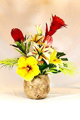 These unique flowers are perfect for gardens, but some of them also look great in bouquets. Amazon.com: Tropical Artificial Flower Arrangement, home ...
