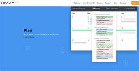 How To Create The Perfect Content Calendar Template Examples Post