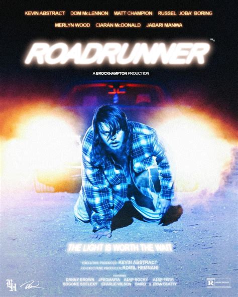 Roadrunner Movie Poster I Designed Rbrockhampton