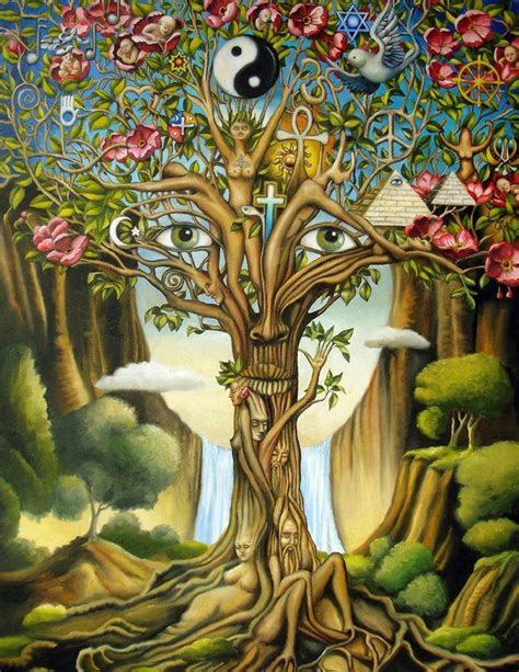 American Hippie Psychedelic Trippy Art Plant Pinterest