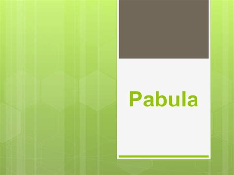 Filipino 9 Pabula