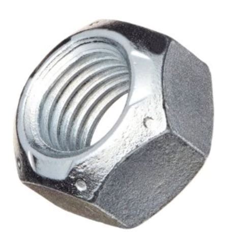 M10 1 5 Metric All Metal Top Lock Nut A2 Stainless Steel DIN 980