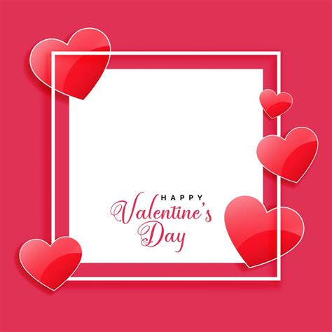 Happy Valentines Day Frame Download Free Vector Art Stock Graphics