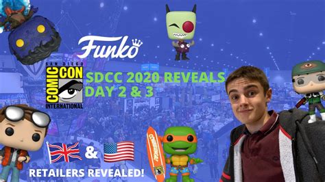 Funko Pop Sdcc 2020 Us And Uk Retailers Revealed Sdcc Reveals Day 2