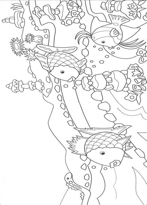 Cartoons coloring pages are a fun way for kids of all ages, adults to develop creativity, concentration, fine motor skills, and color recognition. Kids-n-fun.com | 12 coloring pages of Rainbow Fish