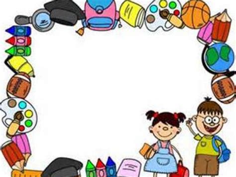 School Play Border Clip Art School Borders Clipart  Clipartix