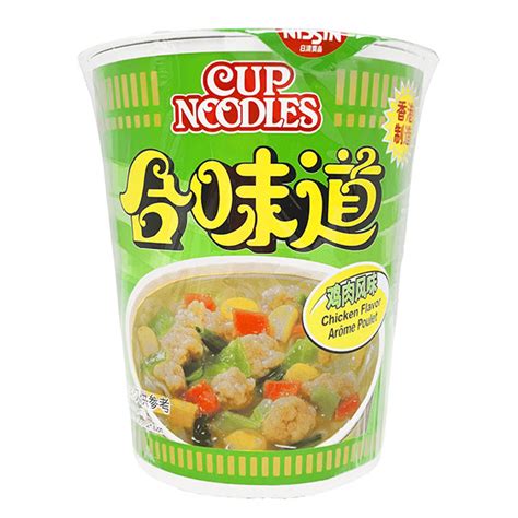 Nissin Cup Noodles Chicken Flavour Ramen Hong Kong 74 G Japan