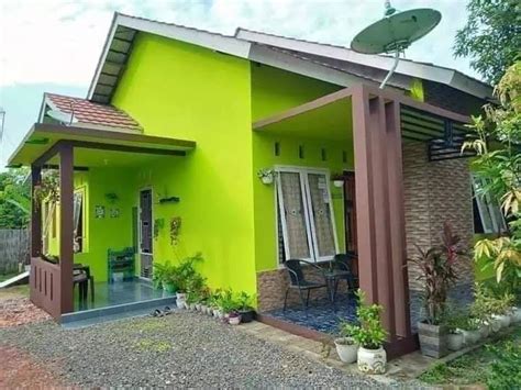 Gambar rumah minimalis tanpa atap genteng, rumah. 10 Inspirasi Warna Cat Rumah Nuansa Hijau Minimalis