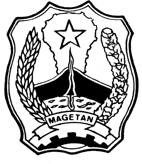 Related images with logo kabupaten pasuruan hitam putih. Soendoel Blog: Lambang Magetan Hitam Putih