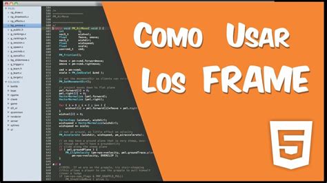 Pagina web con frames | HTML5 - YouTube