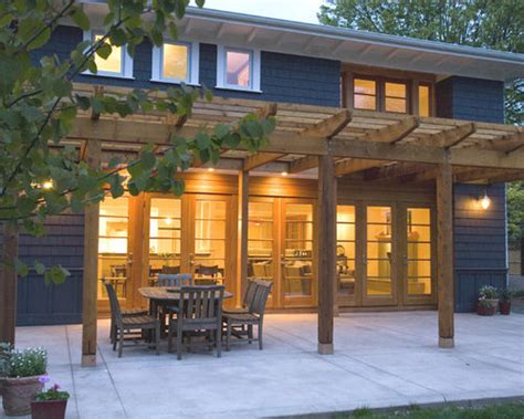 After the water damage fiasco, foundation repairs, and being without a/c the last couple of weeks, it feels so good to have a diy pergola cabana in our backyard to escape from it all! Pergola Attached To House | Houzz