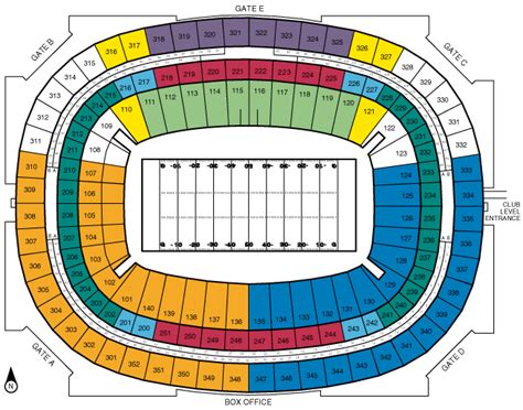 Seating Chart Alabama Football Stadium A Visual Reference Of Charts