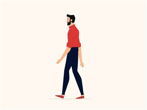 Walk Cycle Animation Character Animation After Effects  By
