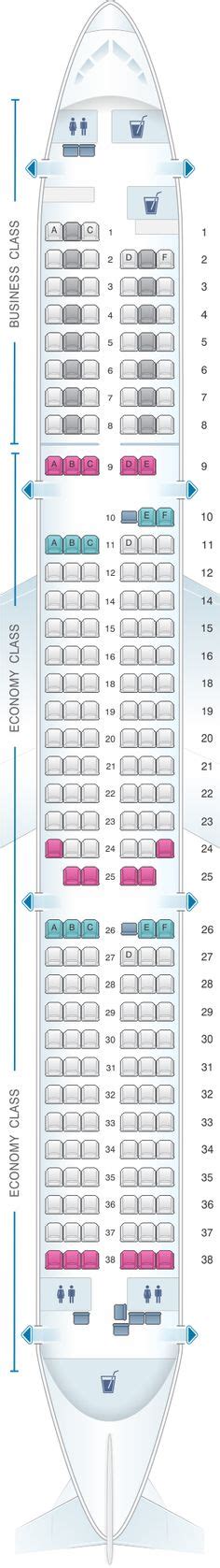 Seat Map Lufthansa Airbus A321 With Images Air Transat