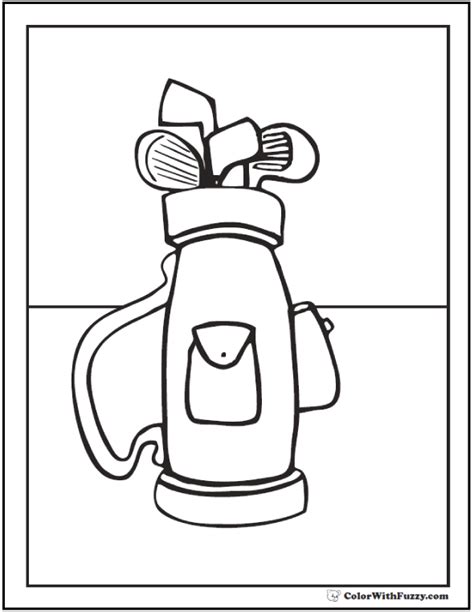 Keep up the good job guys Golf Coloring Pages: Customize And Print PDF