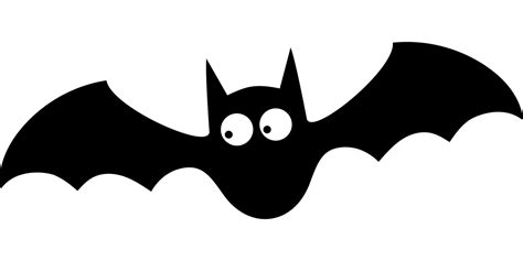 Bat Silueta Halloween Murciélagos Noche Medianoche Halloween