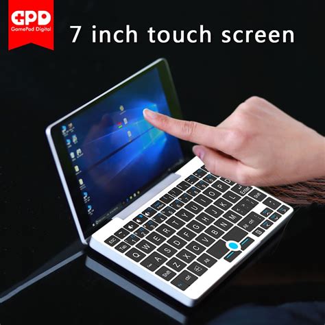 מוצר New Original Gpd Pocket 7 Inch Aluminum Shell Touch Screen Mini