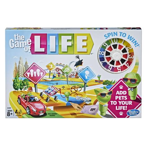 The Game Of Life Board Game For Kids Ages 8 And Up Game For 2 To 4