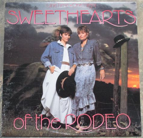 Sweethearts Of The Rodeo One Time One Night 1988 Vinyl Lp Record