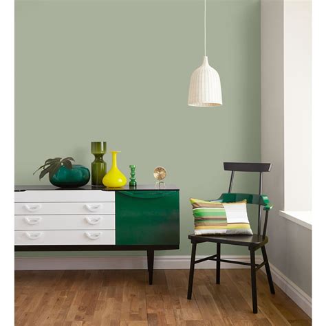 Crown Mellow Sage Matt Emulsion Paint 25l Sage Green Living Room