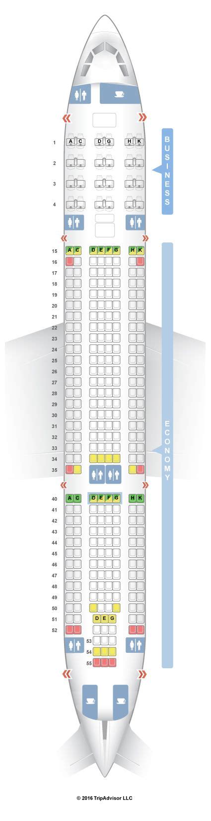 Seatguru Seat Map Air Europa Airbus A330 200 332 Aerolineas
