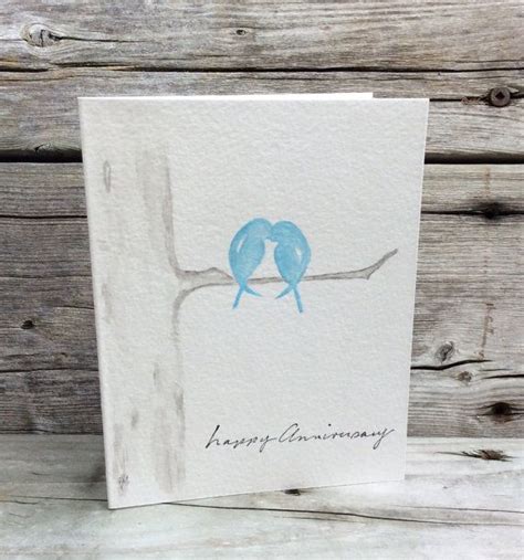 Just grab your paint and brushes, and we have found and selected top easy and simple water painting ideas! Customized Anniversary card for spouse/husband/wife. Hand ...