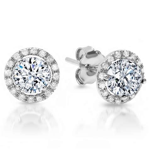 Jared has gorgeous diamond solitaire earrings in a variety of options, including gold whether your look is classic or modern, we have the earrings for you. Diamond Stud Earrings buying tips - jewelinfo4u- Gemstones ...