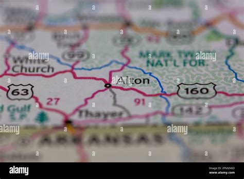 Map Of Alton Missouri Hi Res Stock Photography And Images Alamy