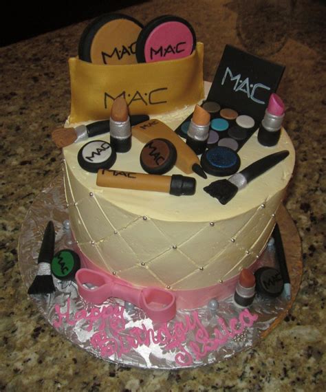 Maybe you would like to learn more about one of these? Mac Makeup Birthday Cake - CakeCentral.com