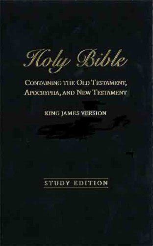 Holy Bible King James Version Study Edition Containing The Old
