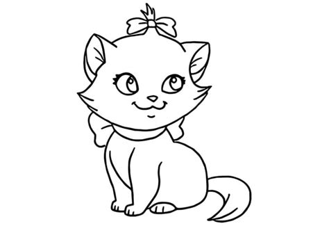 11 Contoh Sketsa Kucing Yang Mudah Dan Simple Broonet