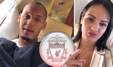 Liverpool Transfer News Fabinhos Wife Rebeca Tavares Interviews Star Football Sport