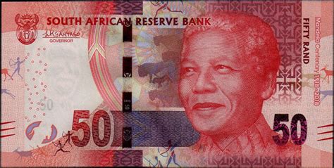 South African Rand Banknote Nelson Mandela Exchange Yours Today Bank Home Com