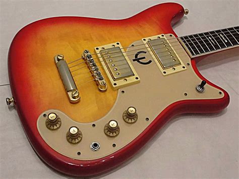 1970s Epiphone Crestwood Et 290 Electric Guitar Made In Reverb
