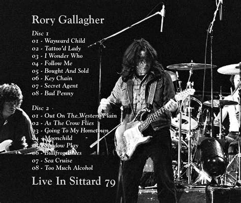 Castelarblues Cd Rory Gallagher Live In Sittard1979 Bottleg