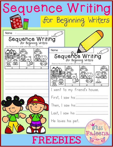 Free Sequence Writing Contains 10 Free Pages Of Narrative Prompts