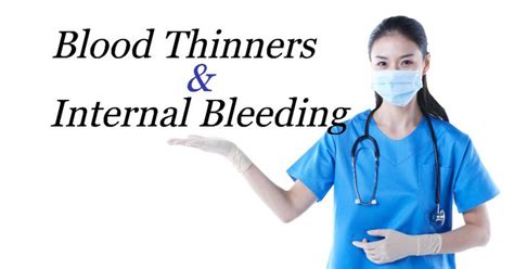 Good To Know Blood Thinners And Internal Bleeding Hematic Food