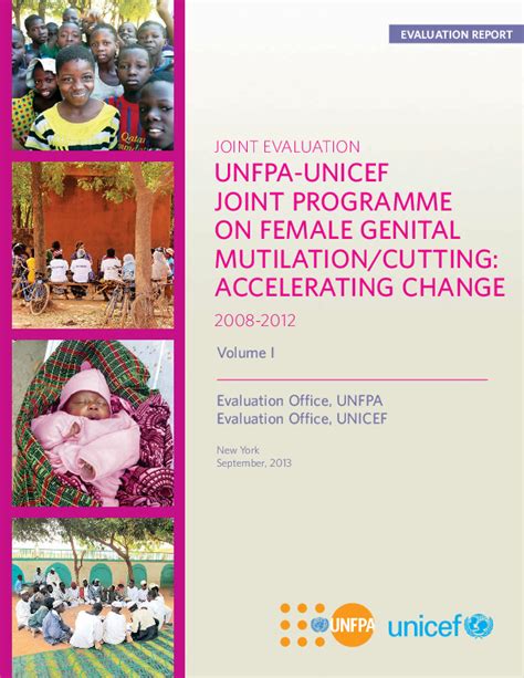 Unfpa Unicef Joint Evaluation Of The Unfpa Unicef Joint Programme On Female Genital Mutilation