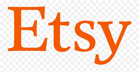 Etsy Logo Vector Transparent Etsy Logo Pngetsy Logo Png Free