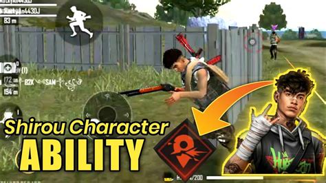 Shirou Character Ability In Garena Free Fire By Gaming Network Youtube