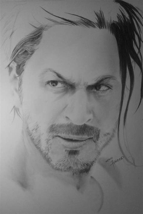 Shah Rukh Khan Pencil Drawings Pencil Drawings