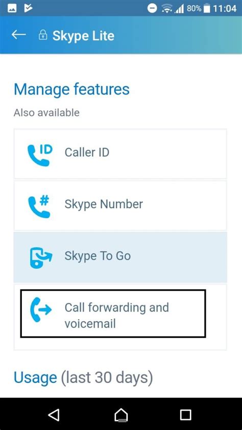 how to enable call forwarding from skype to landline or mobile number
