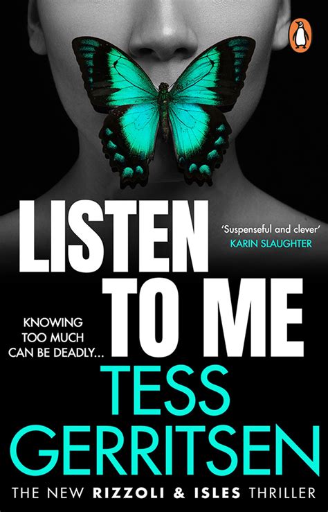 Listen To Me By Tess Gerritsen Penguin Books Australia