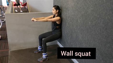 Wall Squat Youtube