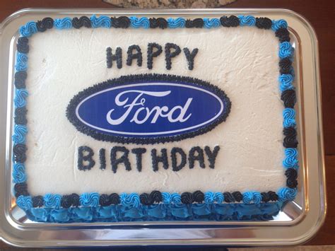 Ford Birthday Cake Cake Designs Birthday Cake Birthday Cake
