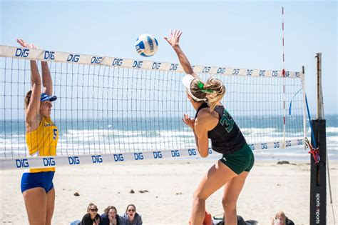 No Beach Volleyball Prepares For Its Final Stretch Mustang News
