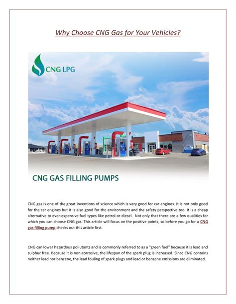 Ppt Why Choose Cng Gas For Your Vehicles Powerpoint Presentation